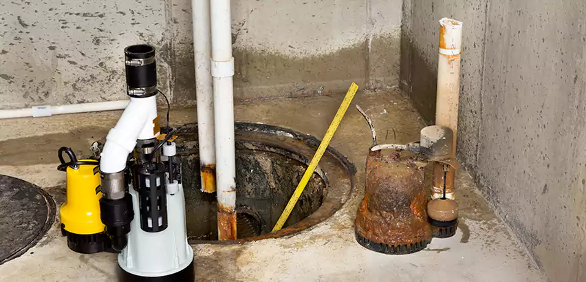 Installing Sump Pump in Finished Basement in Lake Havasu City, AZ